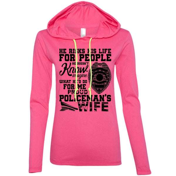 Proud Policeman's Wife T Shirt, I Love Police T Shirt, Awesome T-Shirts