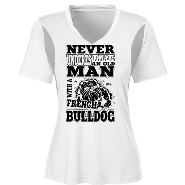 Old Man With A French Bulldog T Shirt, I Love My Dog T Shirt, Awesome T-Shirts