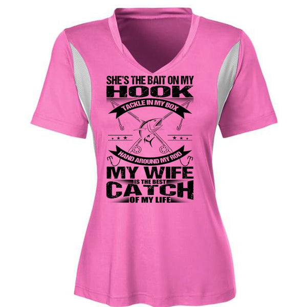 She's The Bait On My Hook T Shirt, I Love Fish T Shirt, Awesome T-Shirts