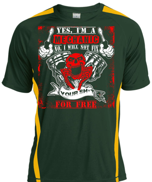 I'm A Mechanic T Shirt, I Will Not Fix T Shirt, Cool Shirt