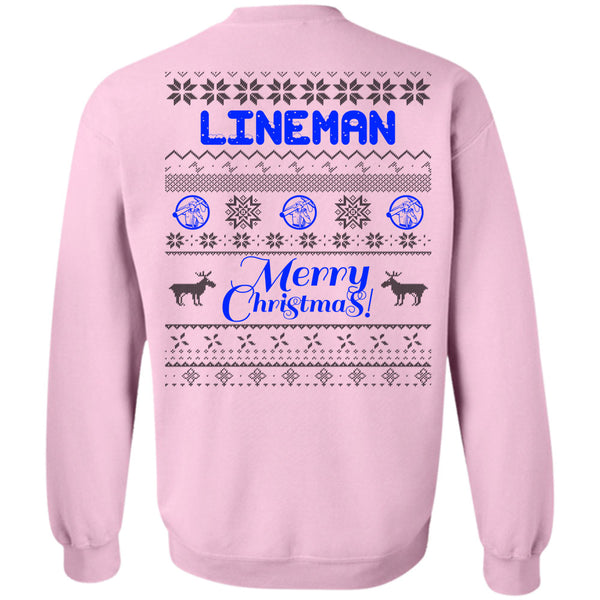 I Love Lineman T Shirt, Lineman Merry Christmas Sweatshirt