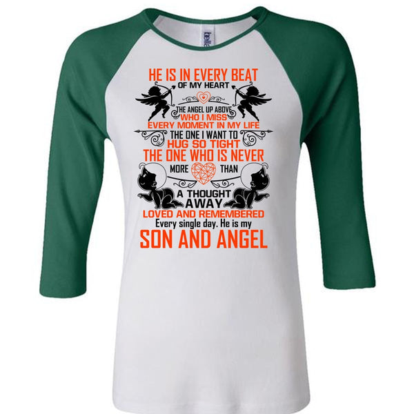 Beat Of My Heart T Shirt, I Love Son T Shirt, Awesome T-Shirts