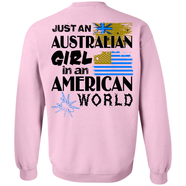 Wait For Halloween T Shirt, Just An Australian Girl In An American World Sweatshirt