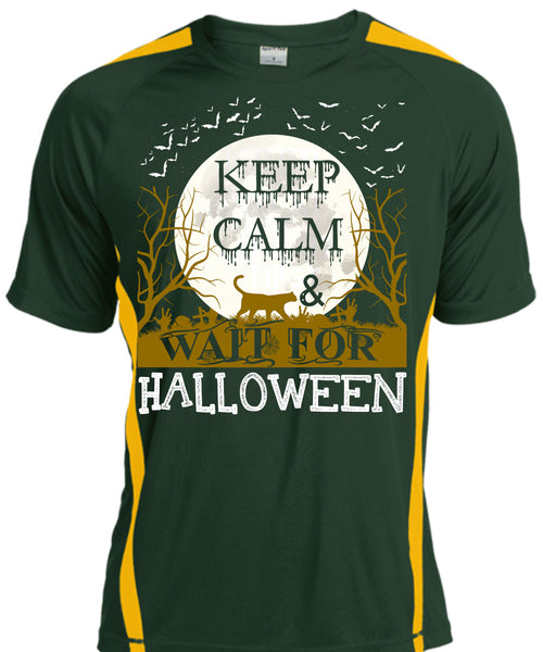 Keep Calm And Wait For Halloween T Shirt, Wait For Halloween T Shirt, Cool Shirt