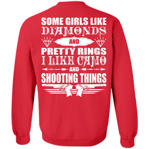 Girls Like Diamonds T Shirt, I Love Hunter Sweatshirt