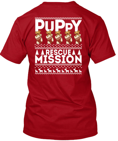 Puppy Rescue Mission T Shirt, This Girl Loves Christmas T Shirt