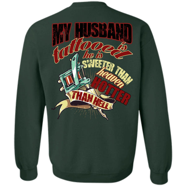 He Is Sweeter T Shirt, I Love Husband Sweatshirt