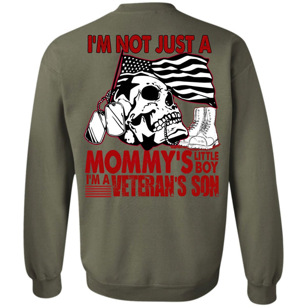 Mommy's Little Boy T Shirt, I Love Veteran Sweatshirt