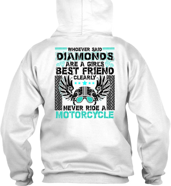 Never Ride A Motorcycle T Shirt, I Love Biker T Shirt