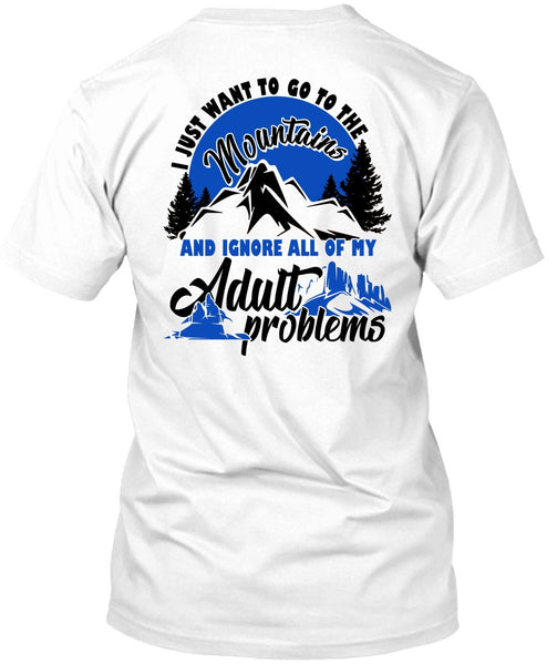 A black t-shirt with the shopify logo