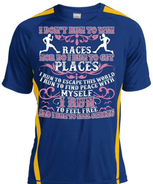 I Run To Feel Free T Shirt, I Run To Feel Strong T Shirt, Cool Shirt