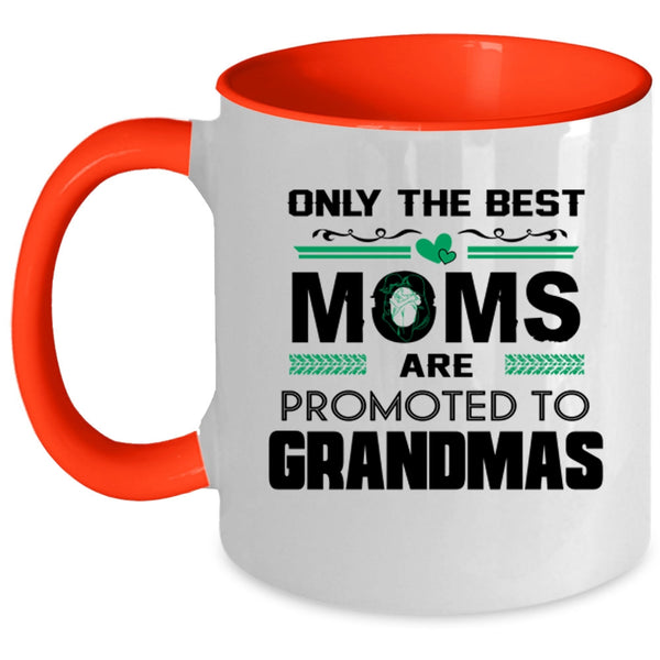 Cute Gift For My Mom Coffee Mug, World's Okayest Mom Accent Mug