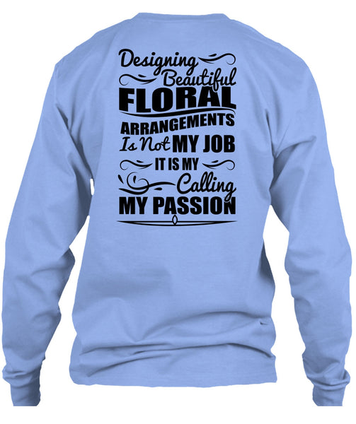 Designing Beautiful Floral T Shirt, I Love Designing T Shirt