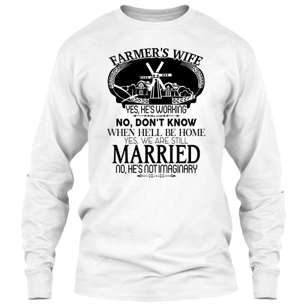 Farmer's Wife T Shirt, Gift For Farmer's Wife T Shirt