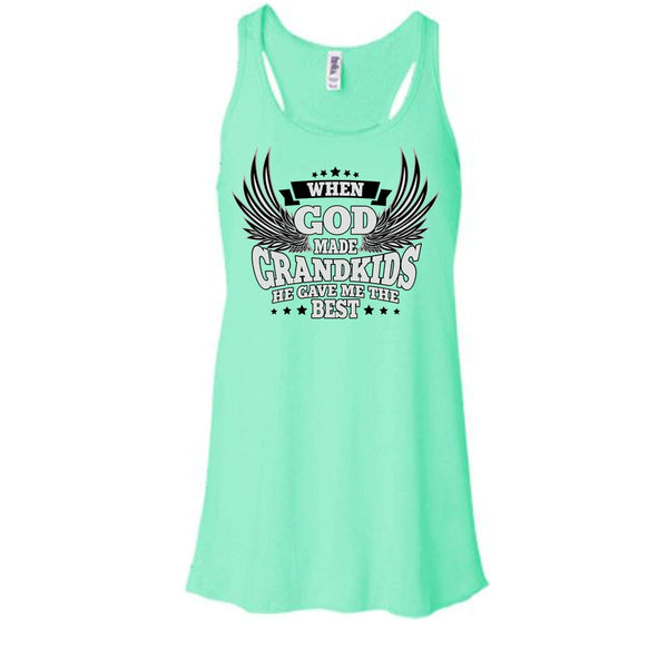 When God Made Grandkids T Shirt, My Grandkids T Shirt, Awesome t-shirts