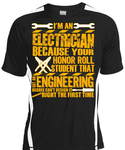 A black t-shirt with the shopify logo