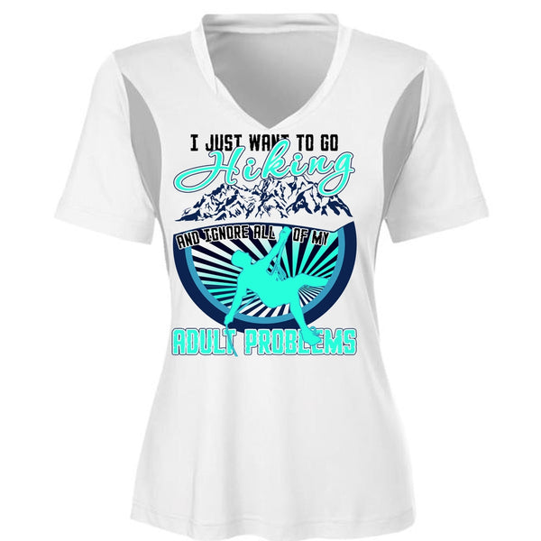 I Just Want To Go Hiking T Shirt, I Love Hiking T Shirt, Awesome T-Shirts