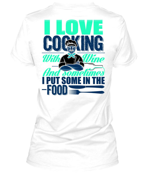 I Love Cooking T Shirt, I Love Chef T Shirt