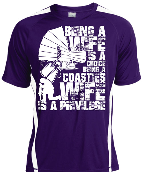 Being A Wife T Shirt, Coasties Wife T Shirt, Cool Shirt