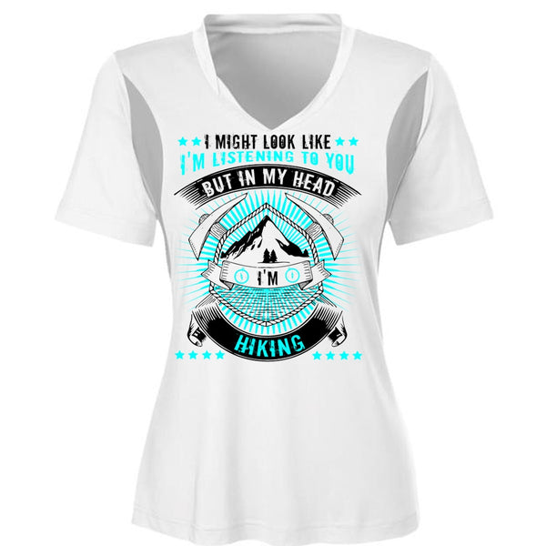 In My Head I'm Hiking T Shirt, I Love Hiking T Shirt, Awesome T-Shirts