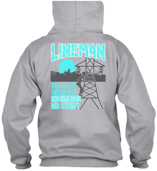 Lineman No Cuts T Shirt, Being A Lineman T Shirt