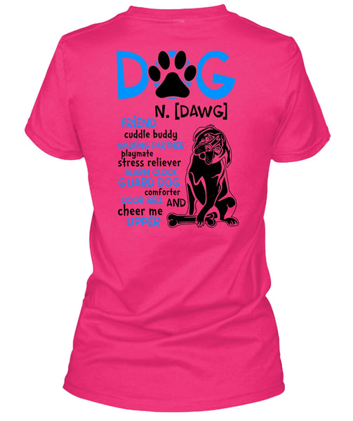 Dog Friend Cuddle Buddy Walking T Shirt, Dog Comforter Door Bell T Shirt