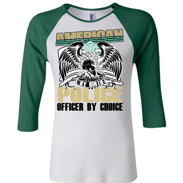 American Police Officer By Choice T Shirt, I Love Police T Shirt, Awesome T-Shirts