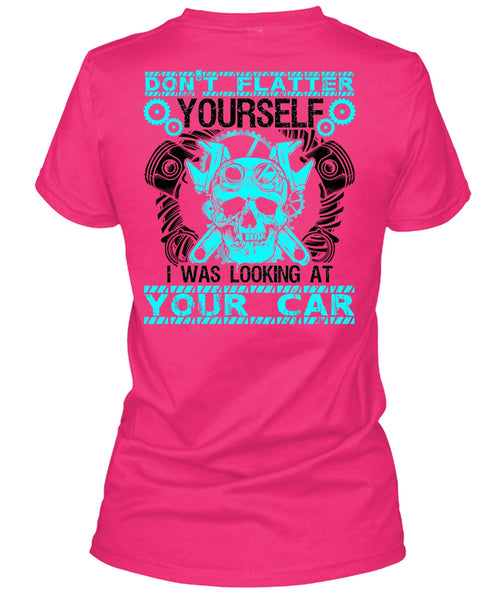 I Was Looking At Your Car T Shirt, I Love Mechanic T Shirt