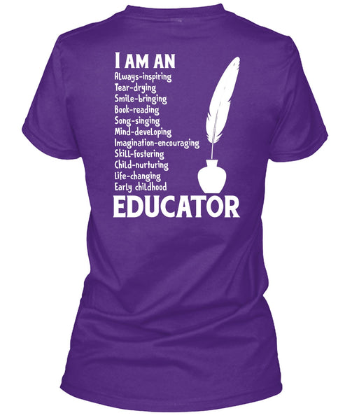I Am An Early Childhood Educator T Shirt, I Love My Class T Shirt