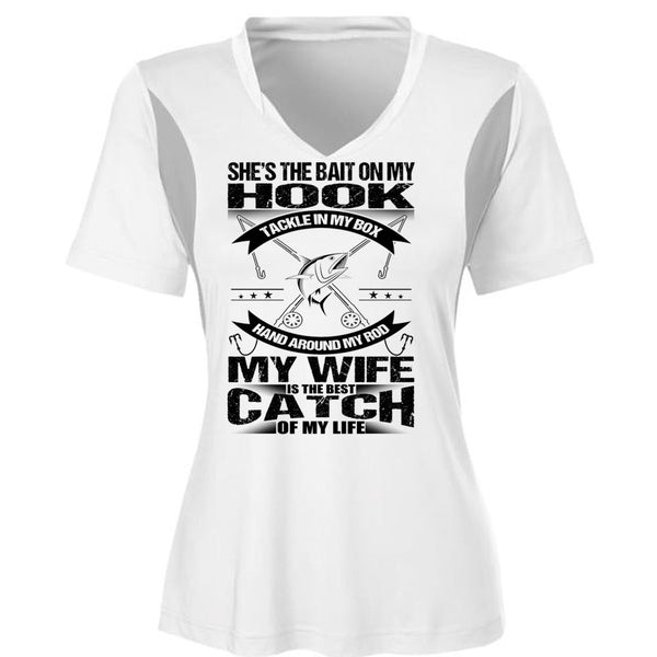 She's The Bait On My Hook T Shirt, I Love Fish T Shirt, Awesome T-Shirts