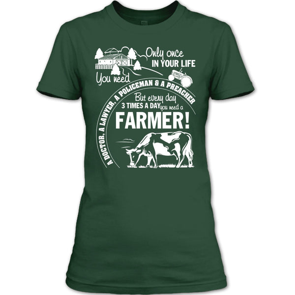 You Need A Farmer T Shirt, Awesome Farmer T Shirt