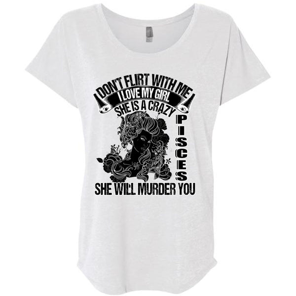 She Is A Crazy Pisces T Shirt, I Love Pisces T Shirt, Awesome T-Shirts