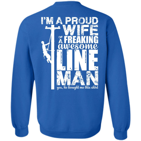Awesome Lineman T Shirt, I Love Lineman Sweatshirt