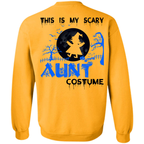 Wait For Halloween T Shirt, This Is My Scary Aunt Costume Sweatshirt