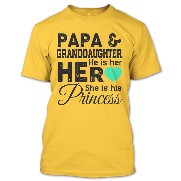 Papa & Daughter T Shirt, Best Dad Ever T Shirt