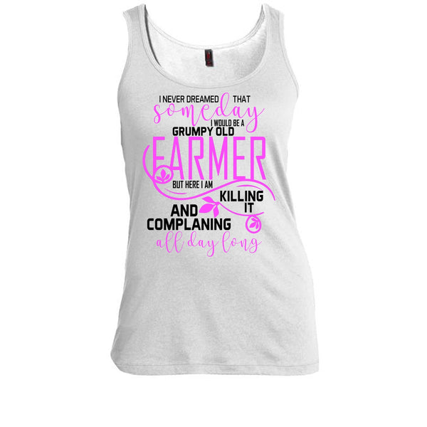 I'd Be A Grumpy Old Farmer T Shirt, I'm A Farmer T Shirt, Awesome t-shirts
