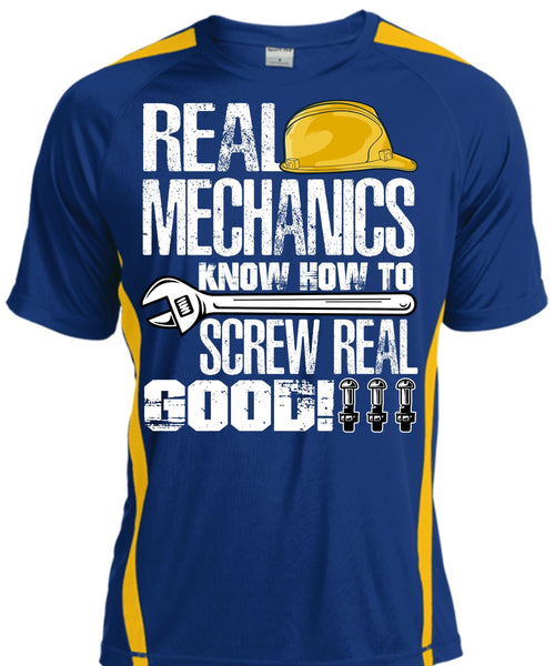 Real Mechanics T Shirt, Being A Mechanic T Shirt, Cool Shirt