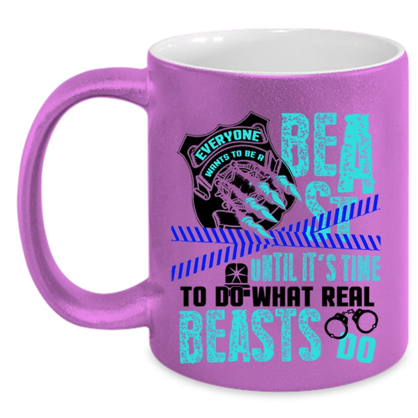 Cool Gift For Police Coffee Mug, Awesome Policeman Accent Mug