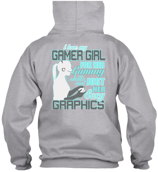 I Love My Gamer Girl T Shirt, I Love Gaming T Shirt