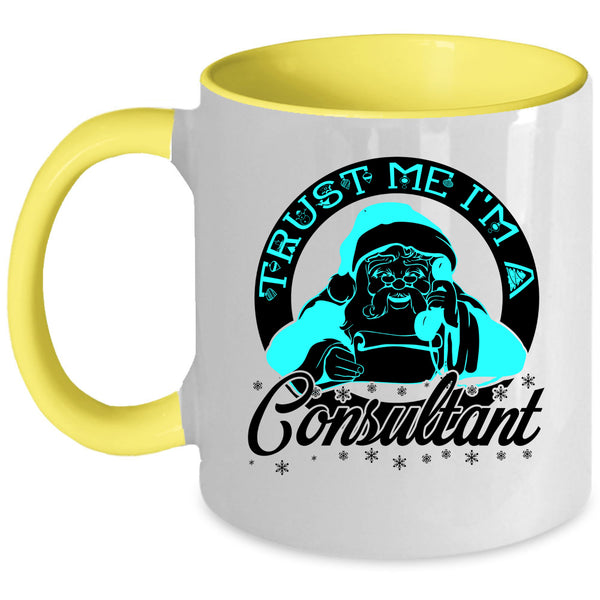 Awesome Christmas Coffee Mug, I'm A Consultant Accent Mug