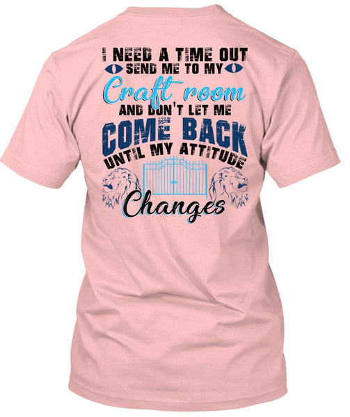 Send Me To My Craft Room T Shirt, I Love My Cat T Shirt