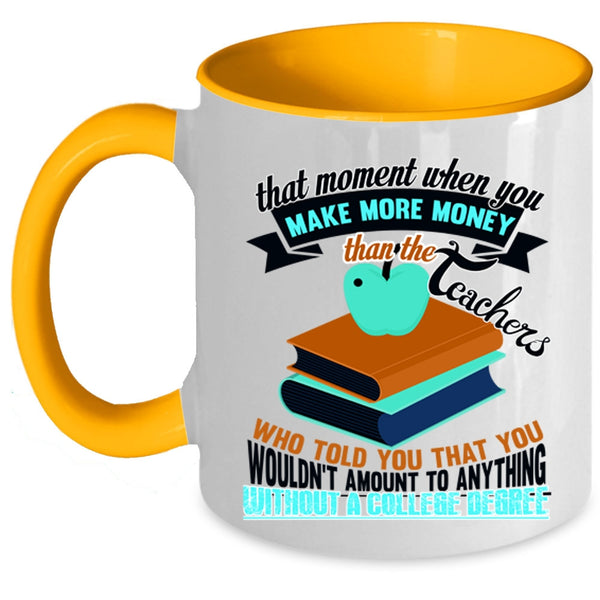 Awesome Gift For Teacher Coffee Mug, Cute Teachers Accent Mug