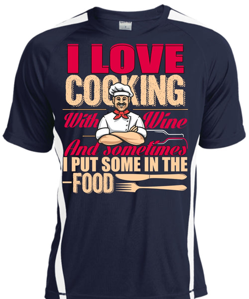 I Love Cooking T Shirt, I Put Some In The Food T Shirt, Cool Shirt
