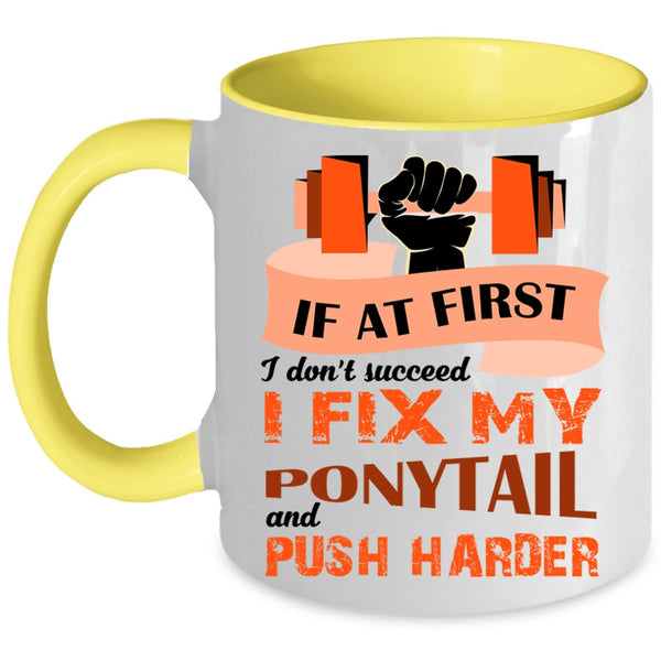 Best Gift For Gymnast Coffee Mug, Cool Weightlifting Accent Mug