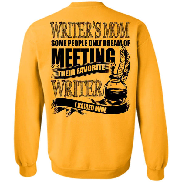 I Love Writing T Shirt, Writer's Mom Sweatshirt