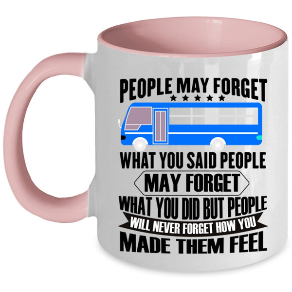 Cool Job Title Coffee Mug, Awesome School Bus Driver Accent Mug