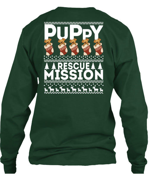 Puppy Rescue Mission T Shirt, This Girl Loves Christmas T Shirt