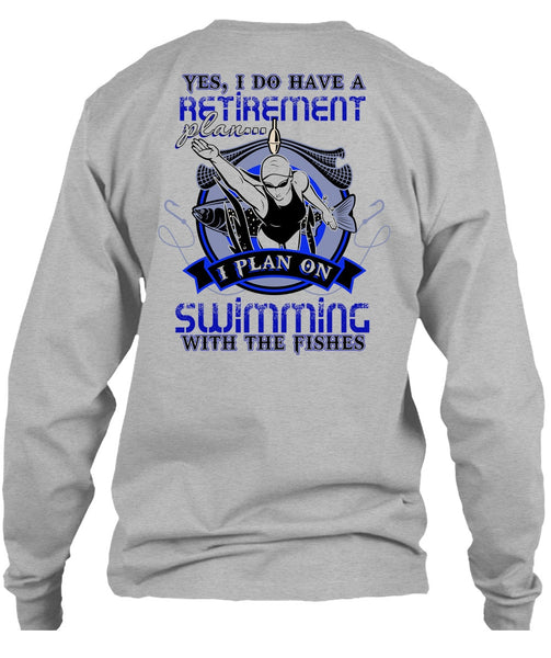 I Plan On Swimming T Shirt, I Love Swimming T Shirt