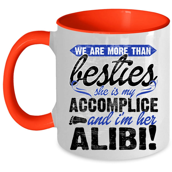 Just Married Coffee Mug, She Is My Accomplice Accent Mug