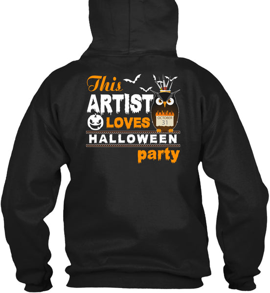 This Artist Loves Halloween Party T Shirt, I Love You Pumpkin T Shirt